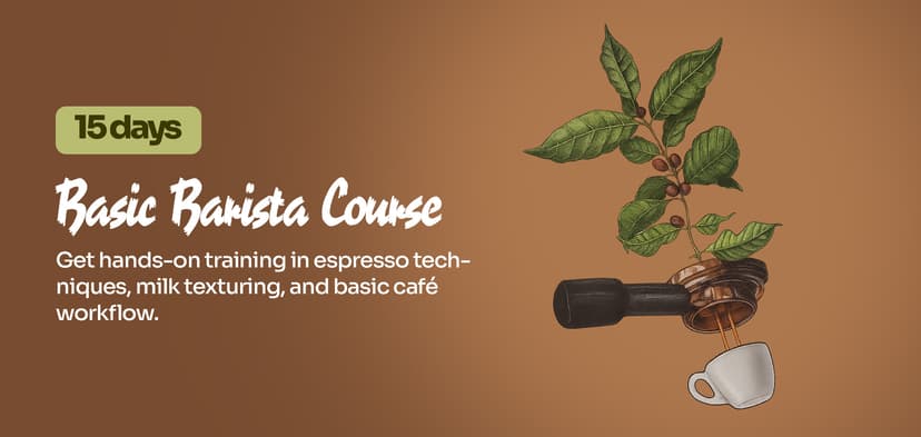 15 Days Basic Barista Course